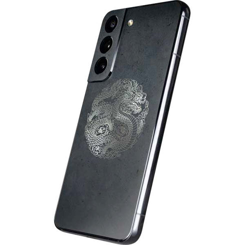 Chinese Black Dragon Galaxy S22 Skin